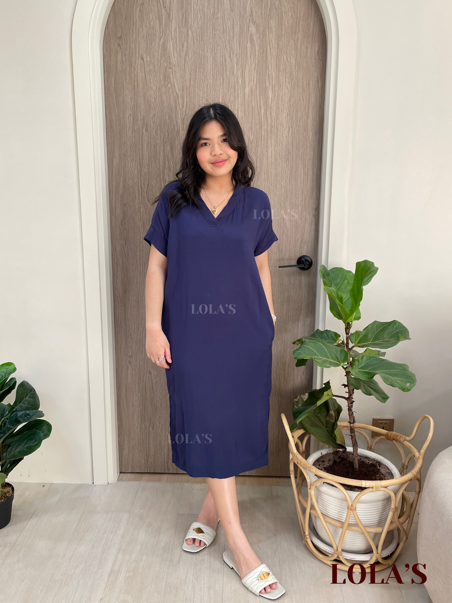 Coco Dress- New (Navy Blue)