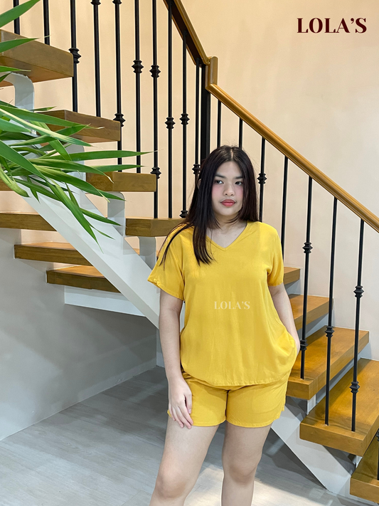 Terno | Loungewear Corodinates (Mustard)