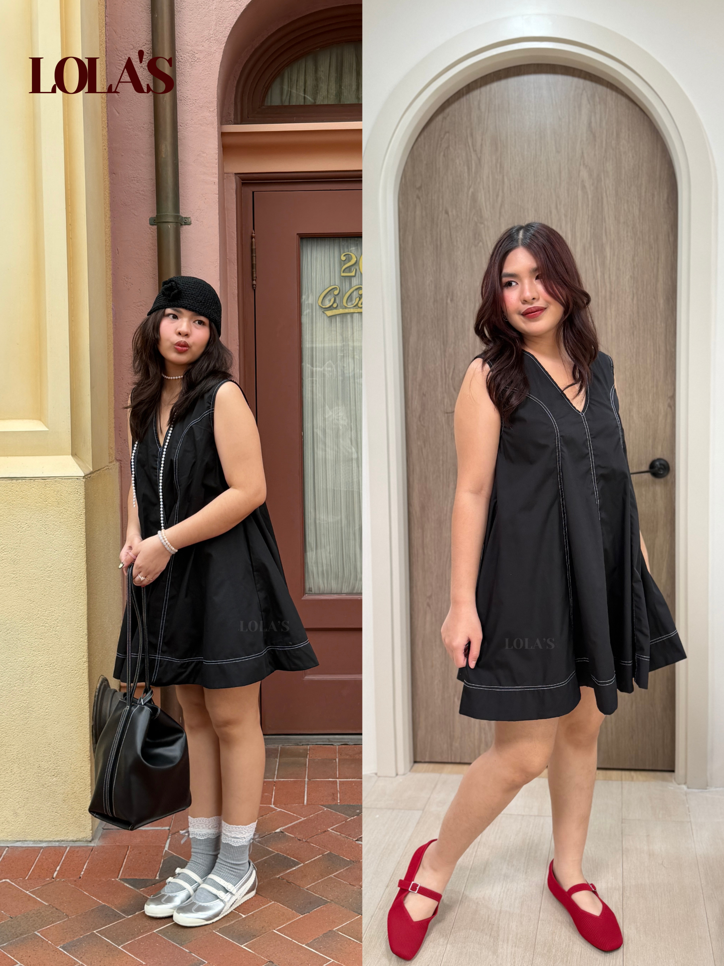 Victoria Dress (Black)