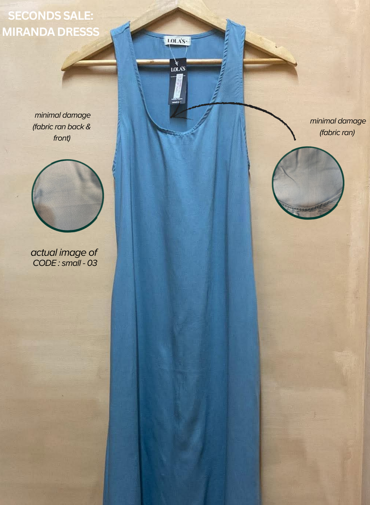 Miranda Dress (Seconds Sale)