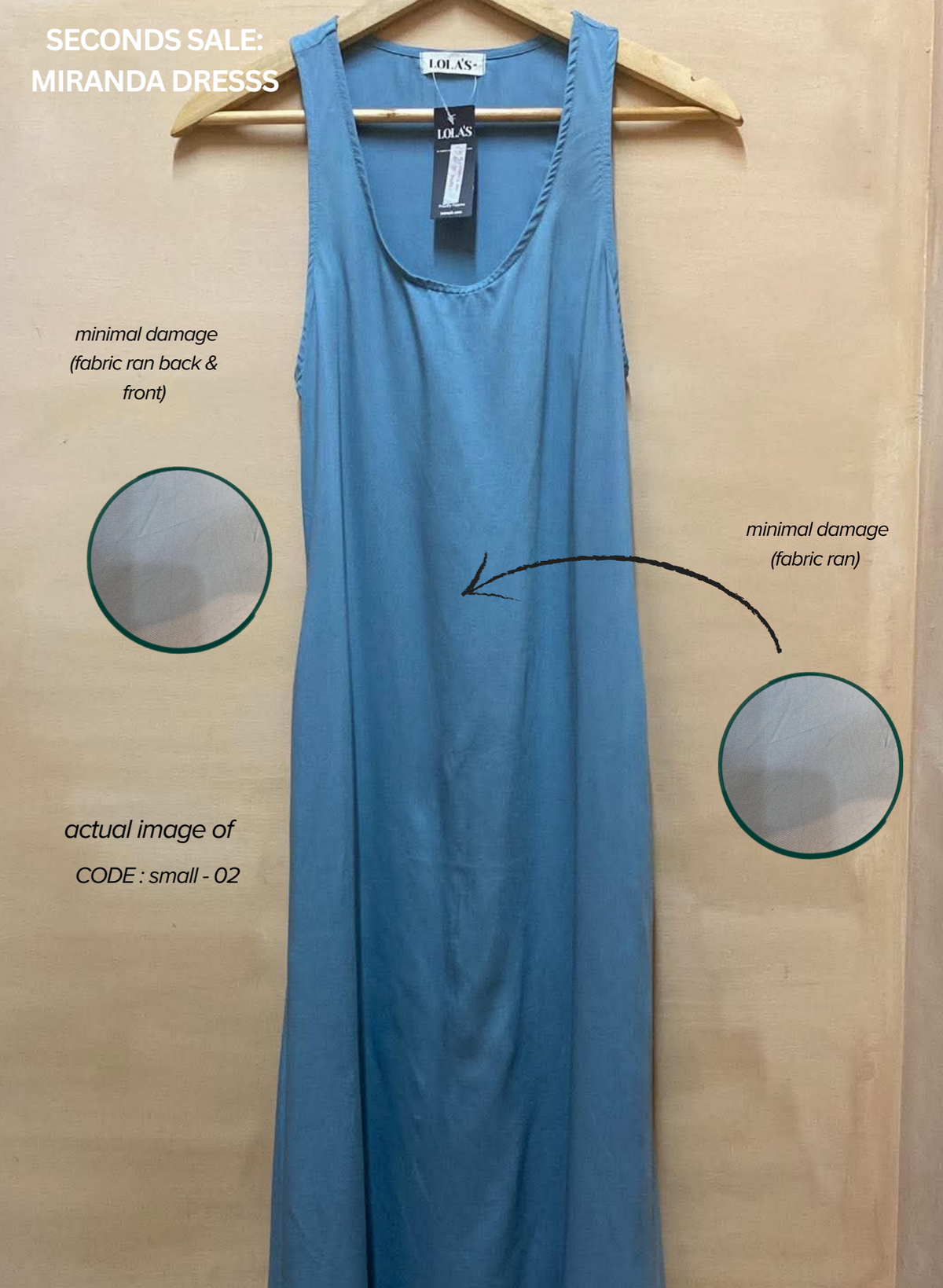 Miranda Dress (Seconds Sale)
