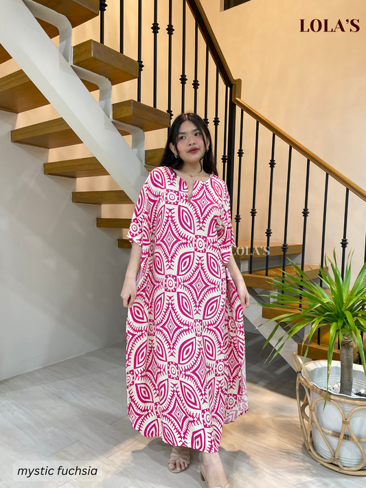 Donya Dress (Mystic Pink)