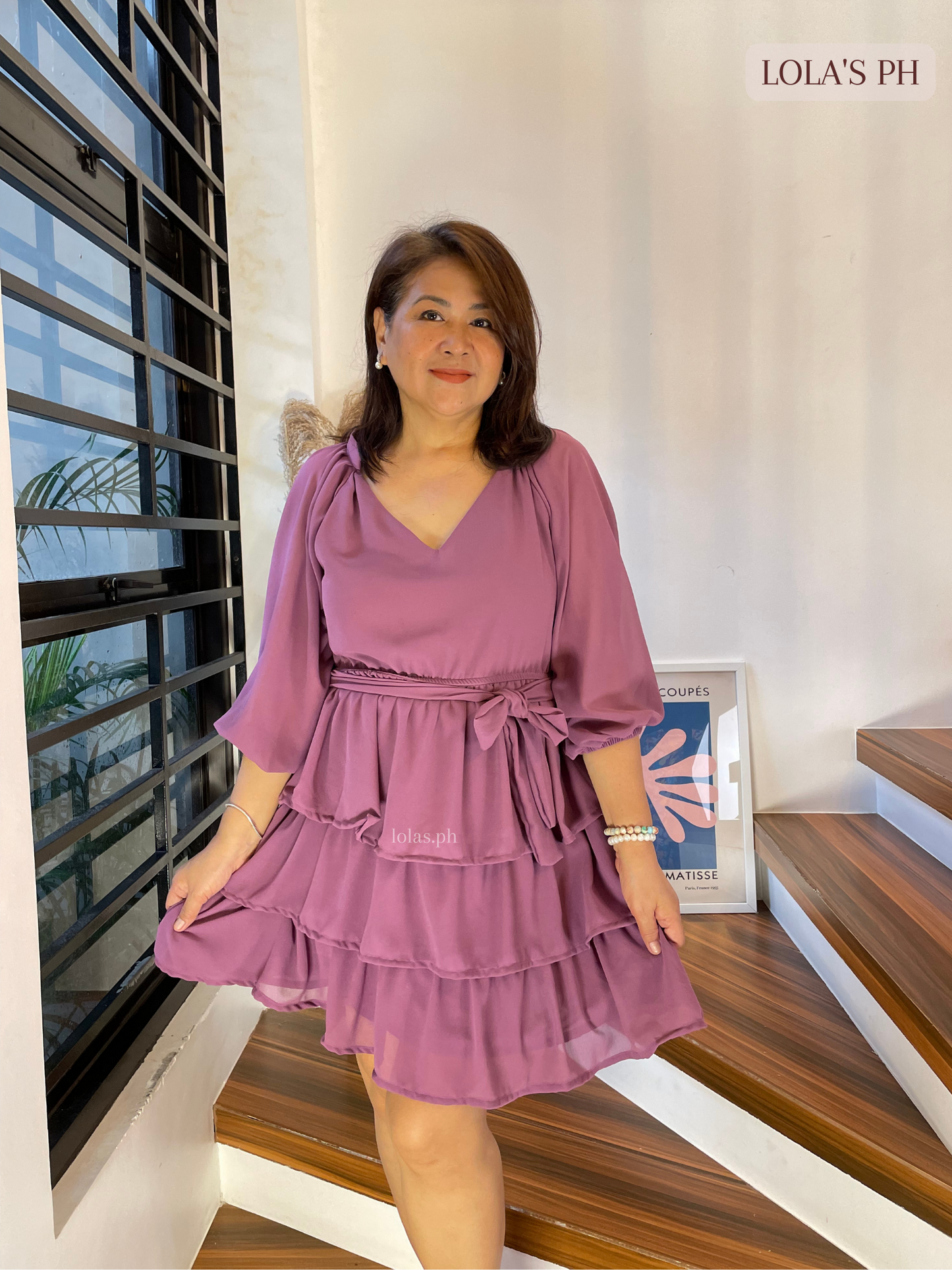 Mathilda Dress (Wildberry)