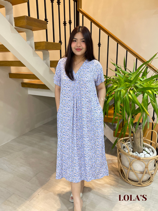 Tracy Dress (Periwinkle Spring)