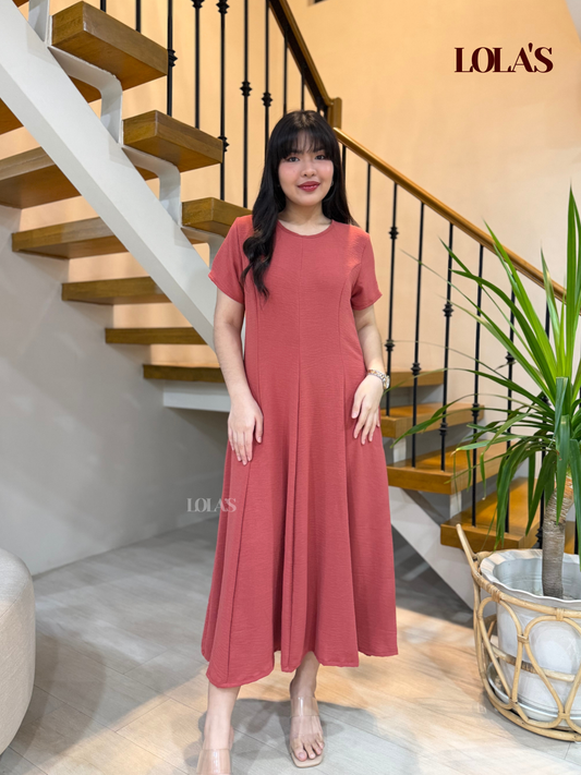 Kathleen Dress (Raspberry)