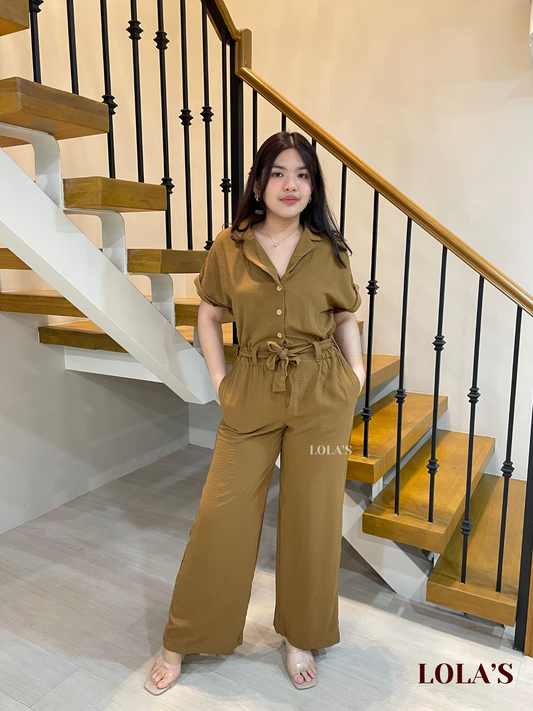 Rianne Jumpsuit (Golden Brown)