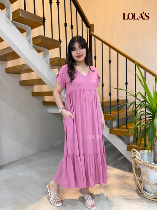 Jane Dress (Dusty Pink)