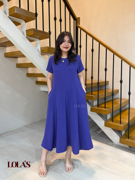 Kathleen Dress  (Purple)