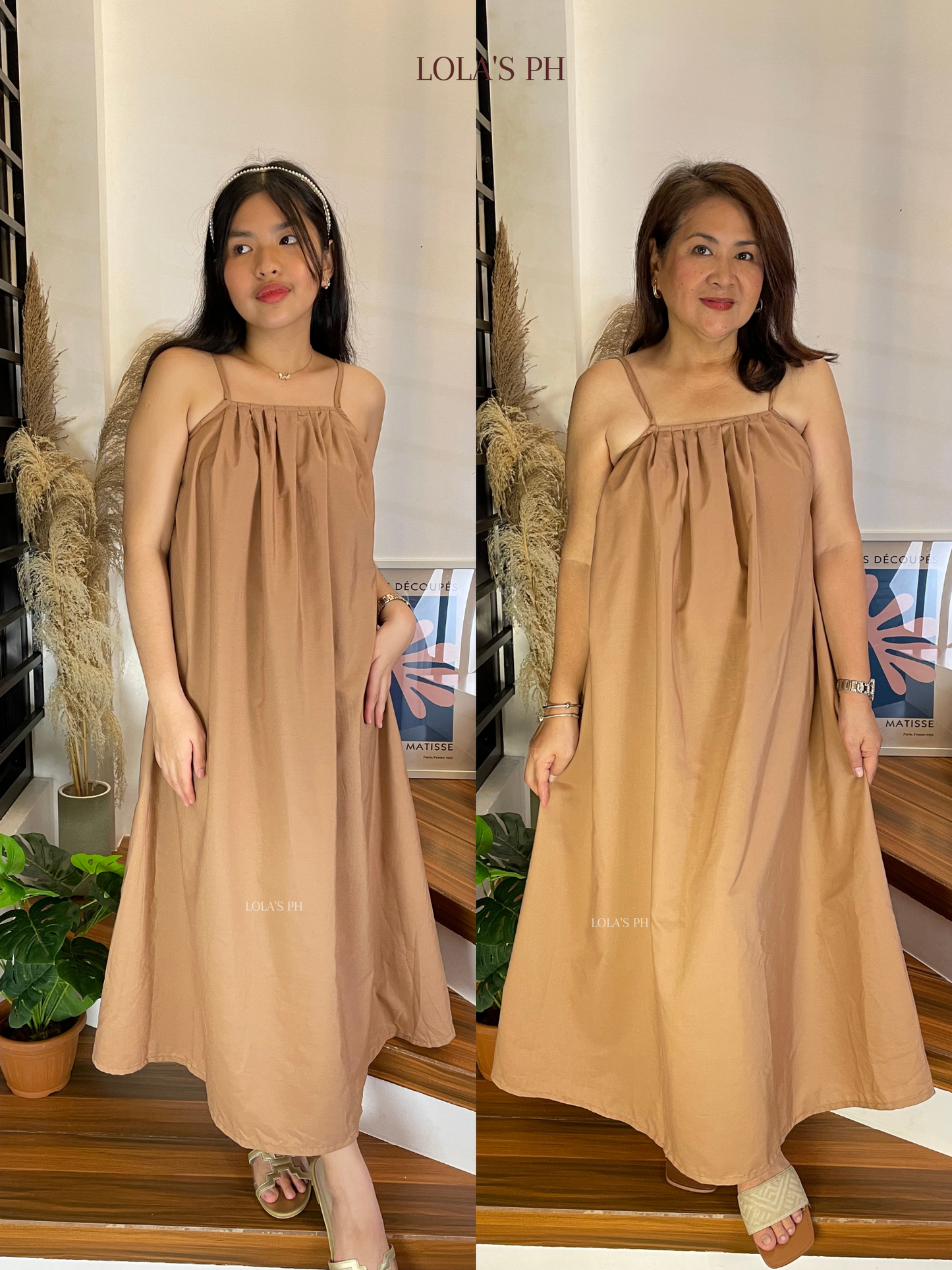 Maggie Dress (Latte)