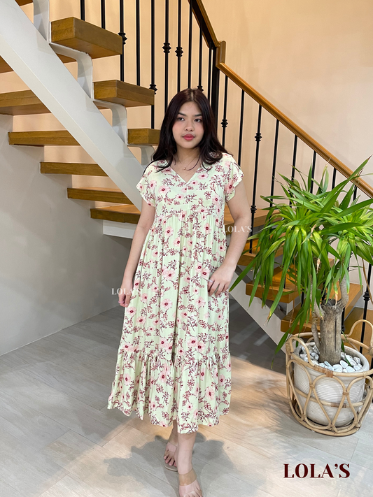 Jane Dress (Floral Tea)