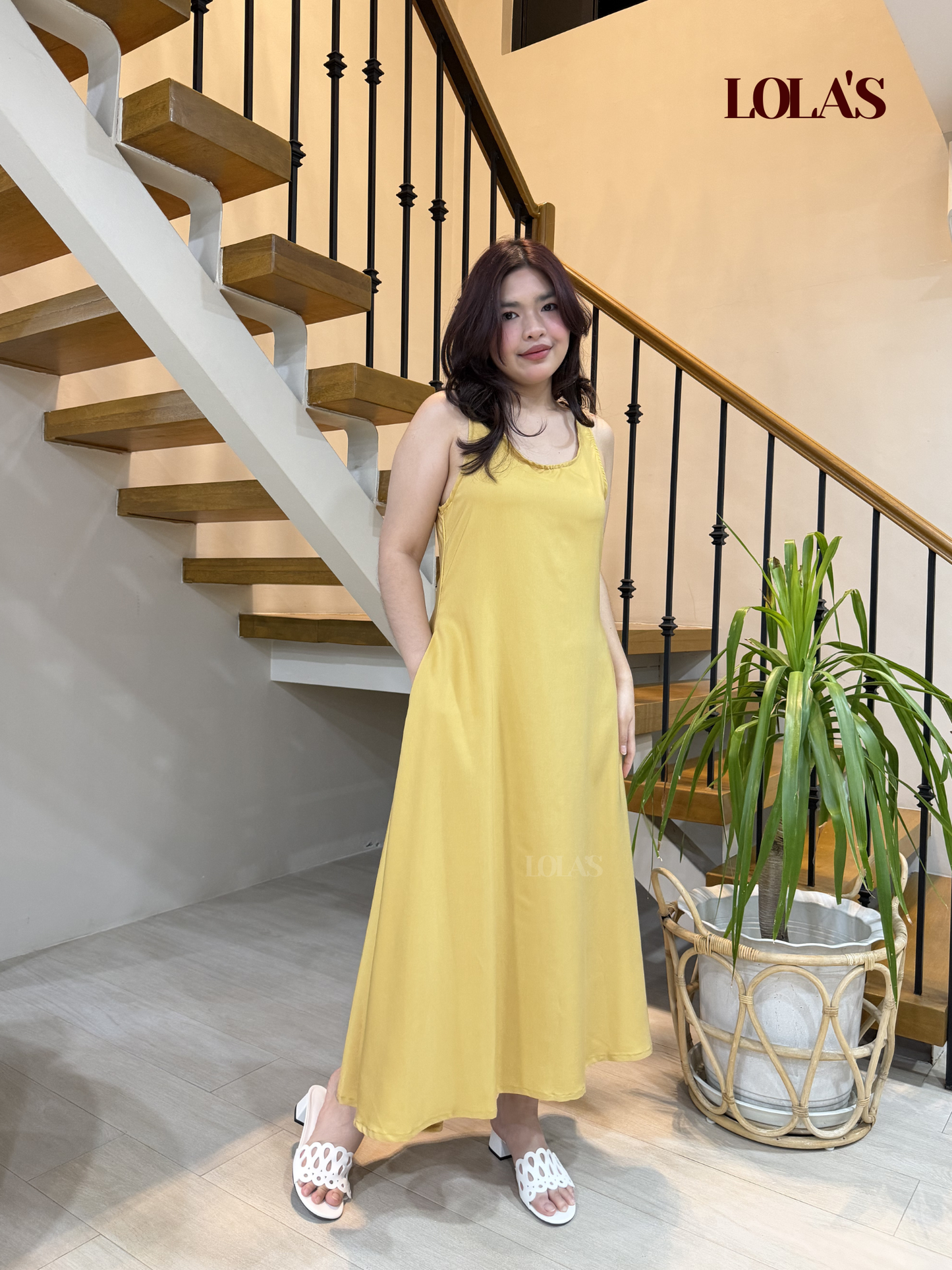 MIranda Dress (Mustard)