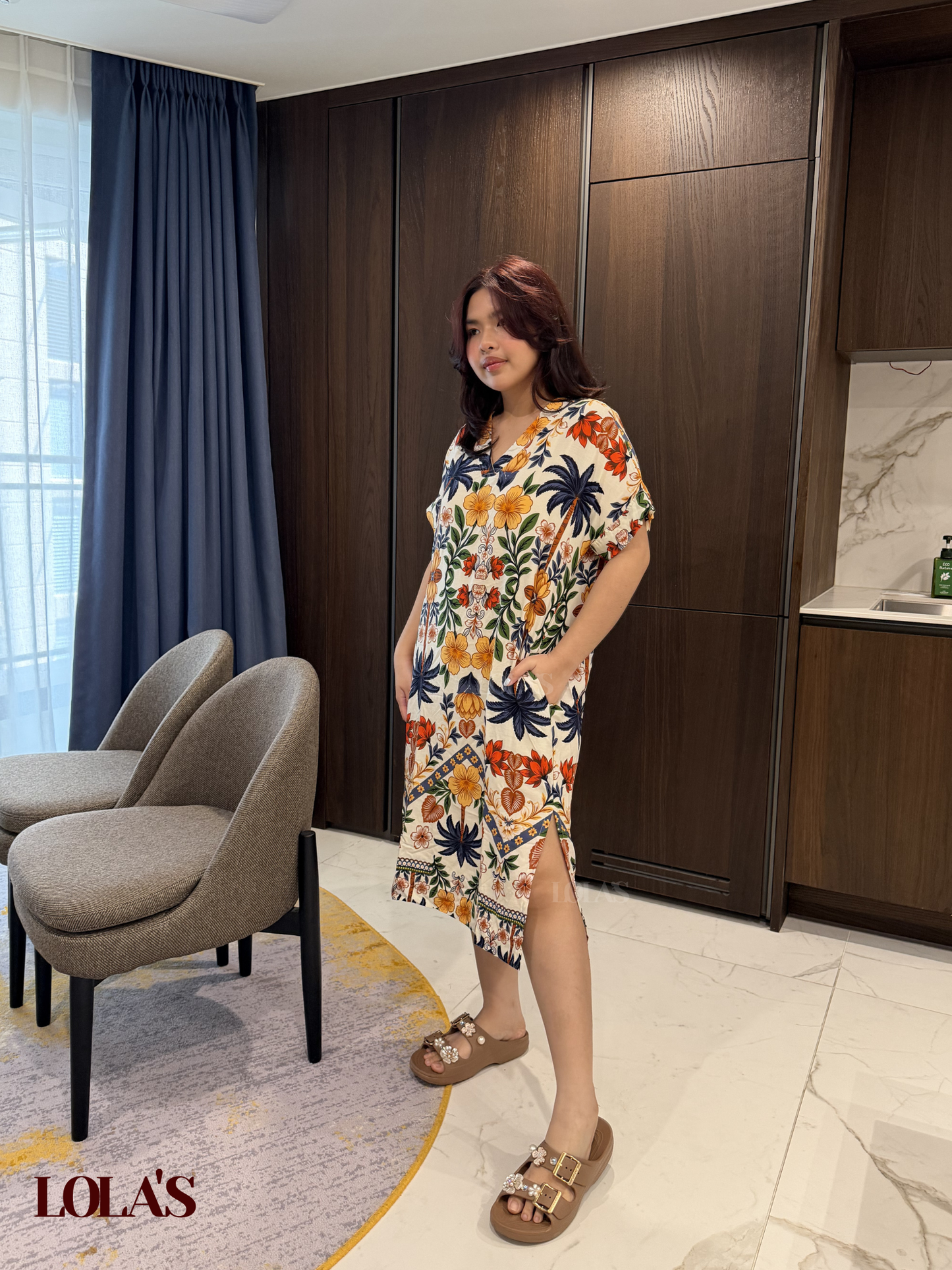 Coco Dress (Tropical)