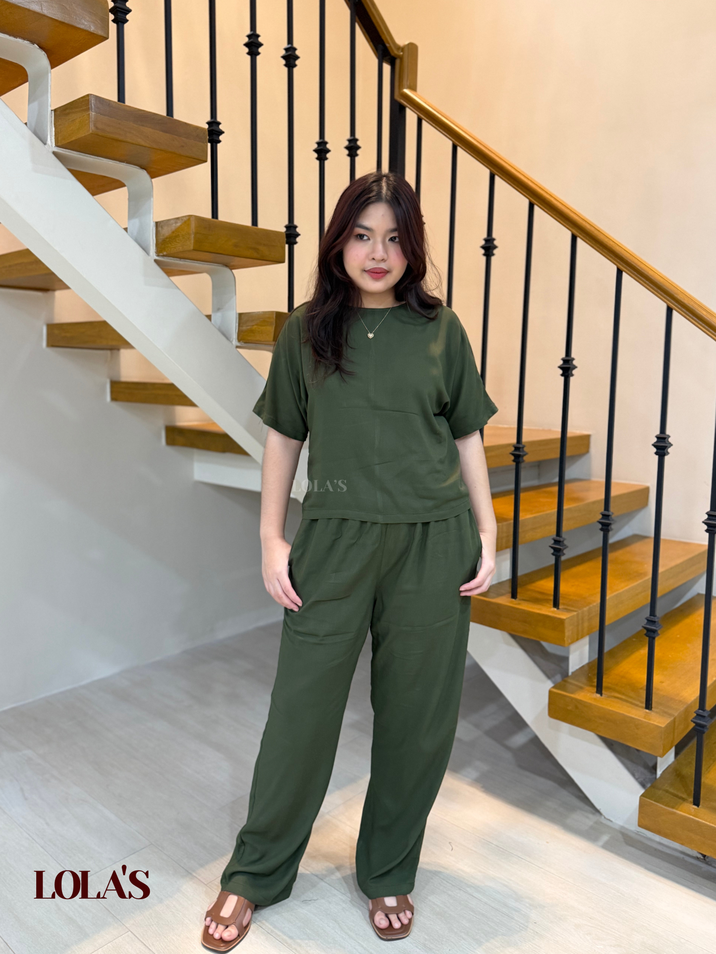 Pia Coords (Army Green)