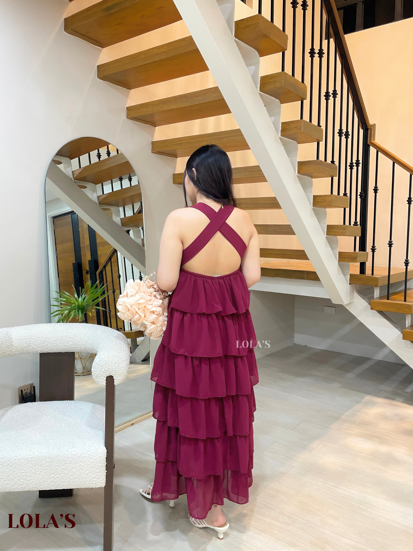 Patricia Dress (Wine)