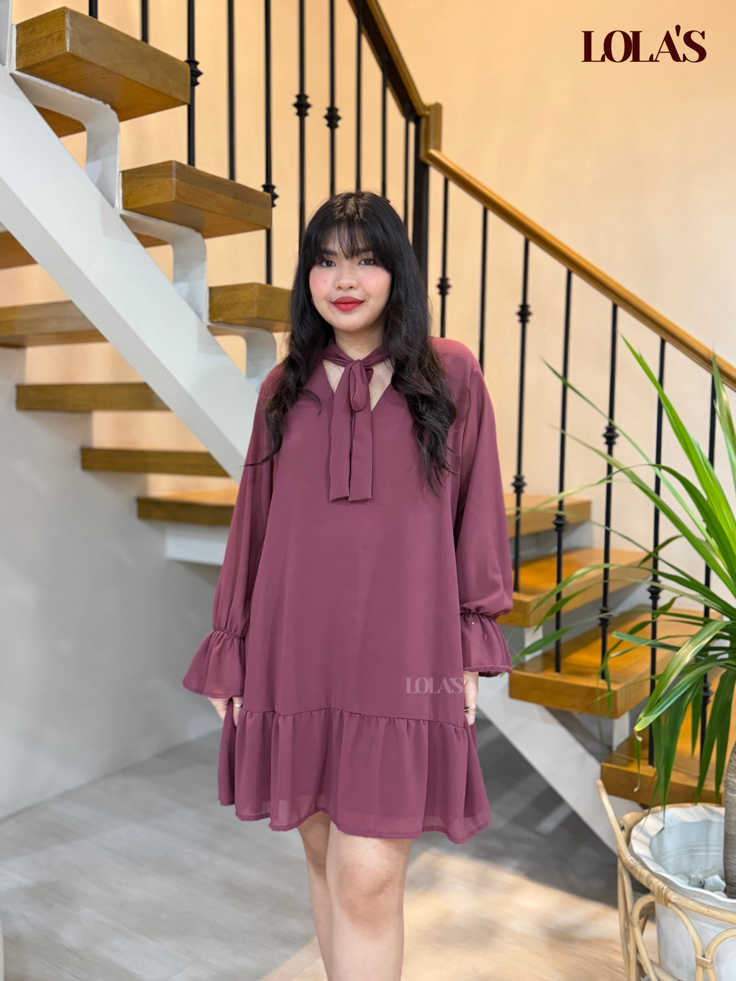 Daph Dress (Mauve)