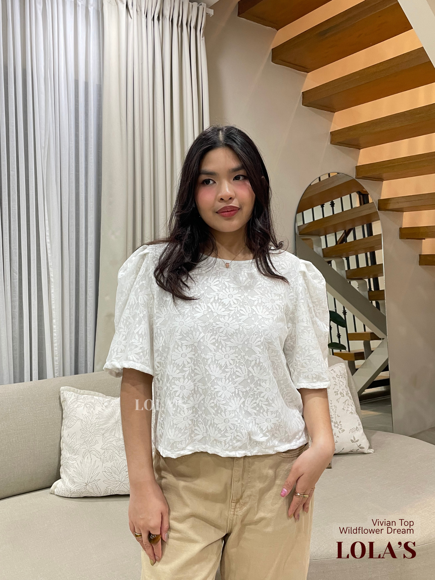 Vivian Top (Discounted with issue)