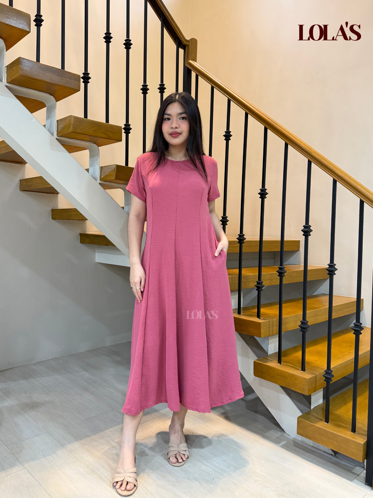 Kathleen Dress (Pink)