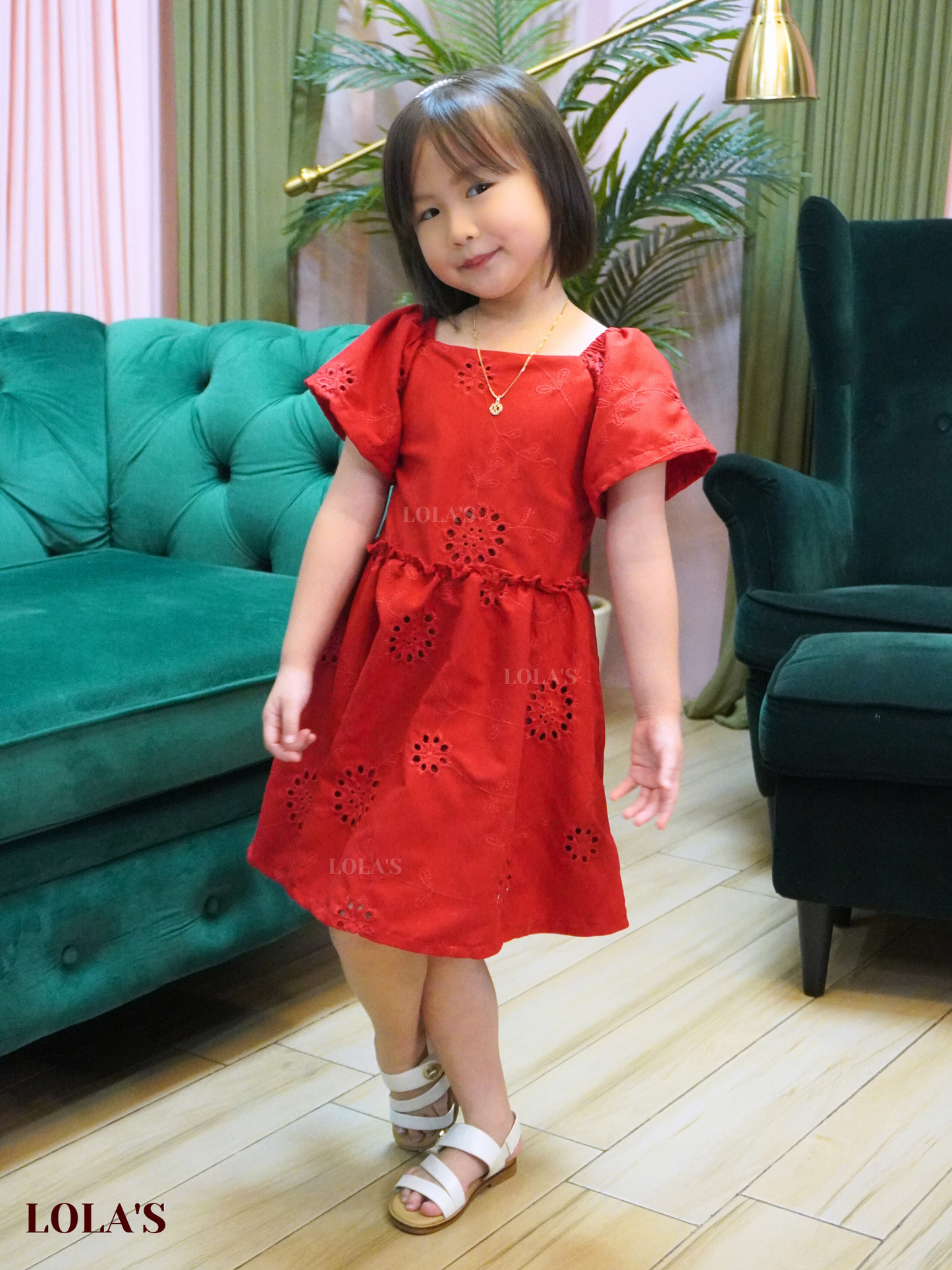 Jennie Dress (Red)