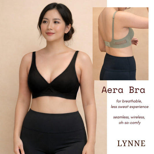 Aera Bra (Black) by Lynne