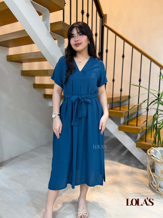 Tracy Dress (Teal Blue)