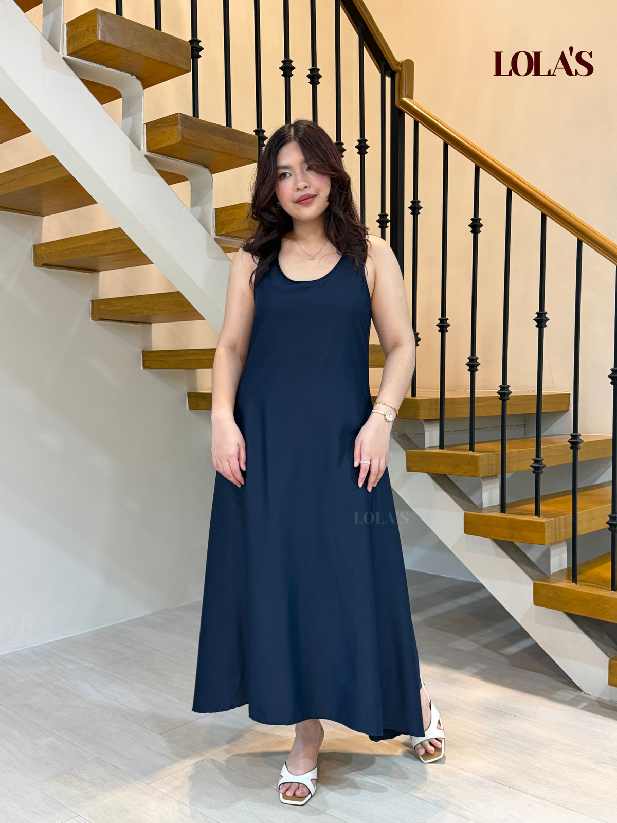 MIranda Dress (Navy Blue)