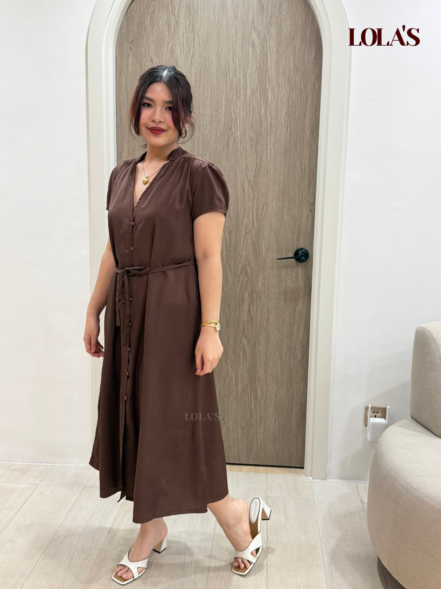 Kyle Dress (Chocolate)