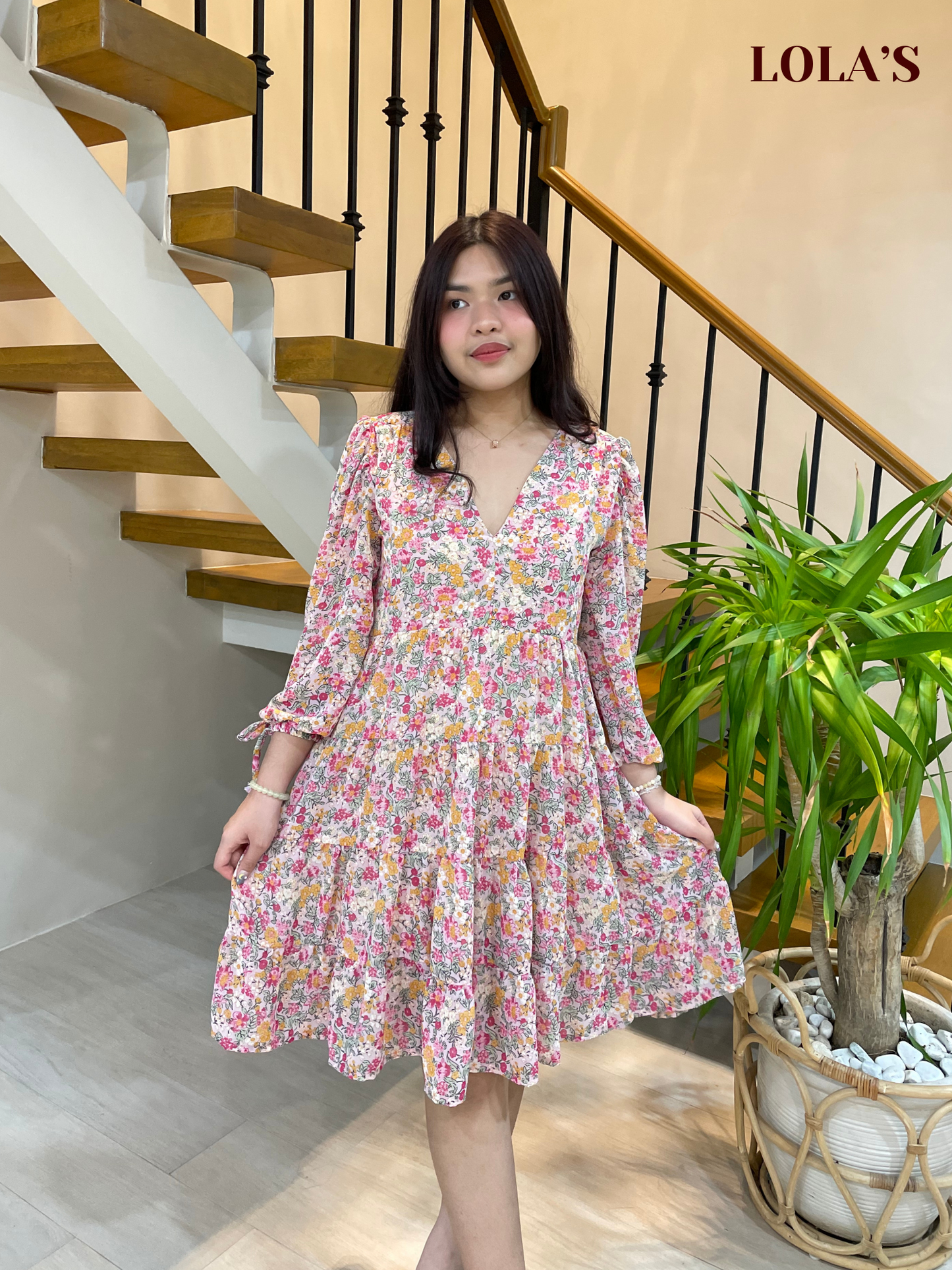 Diana Dress (Floral Punch)