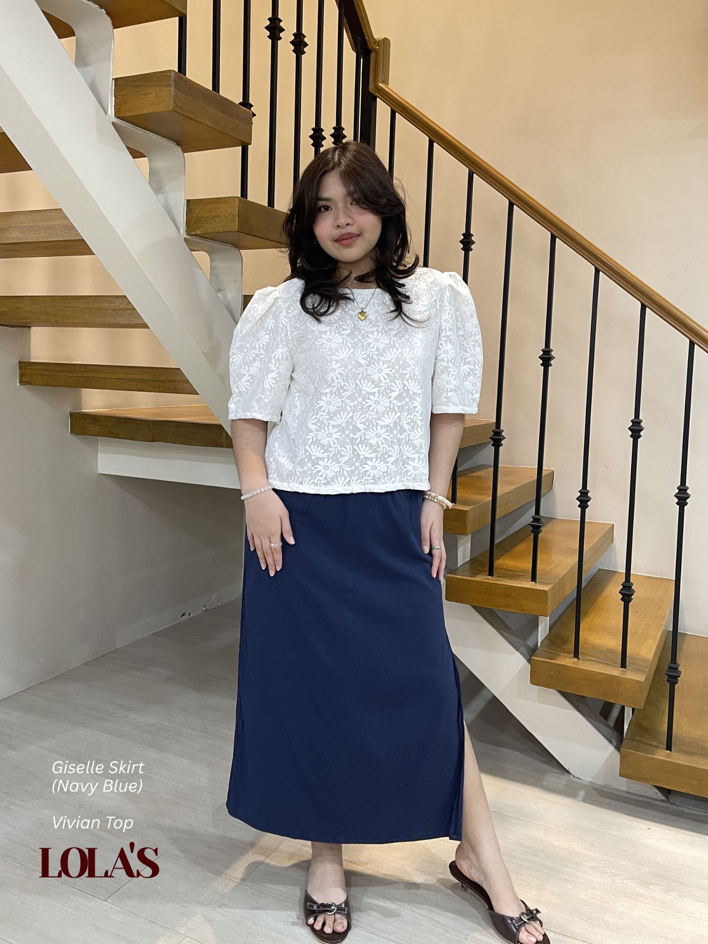 Giselle Skirt (Navy Blue)