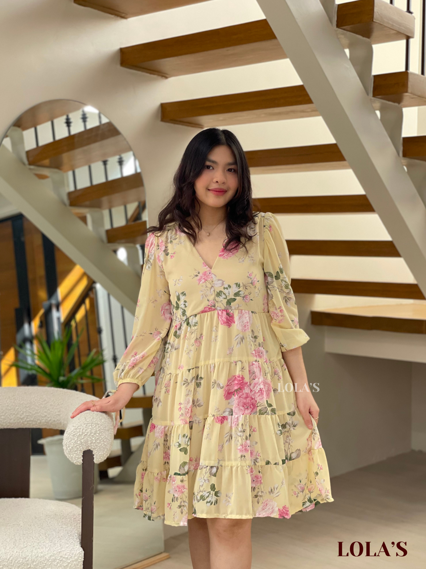 Diana Dress (Summer Garden)