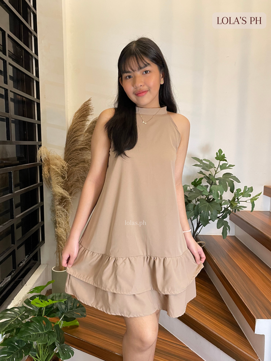 Glenda Dress (Nude)