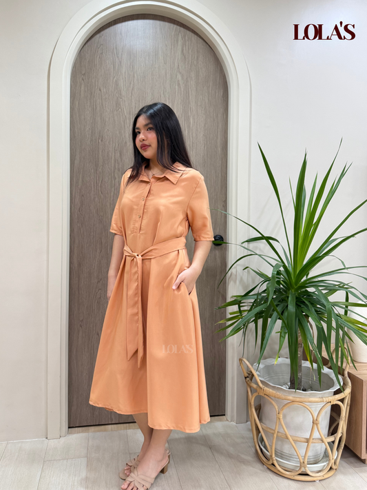 Bianca Dress (Apricot)