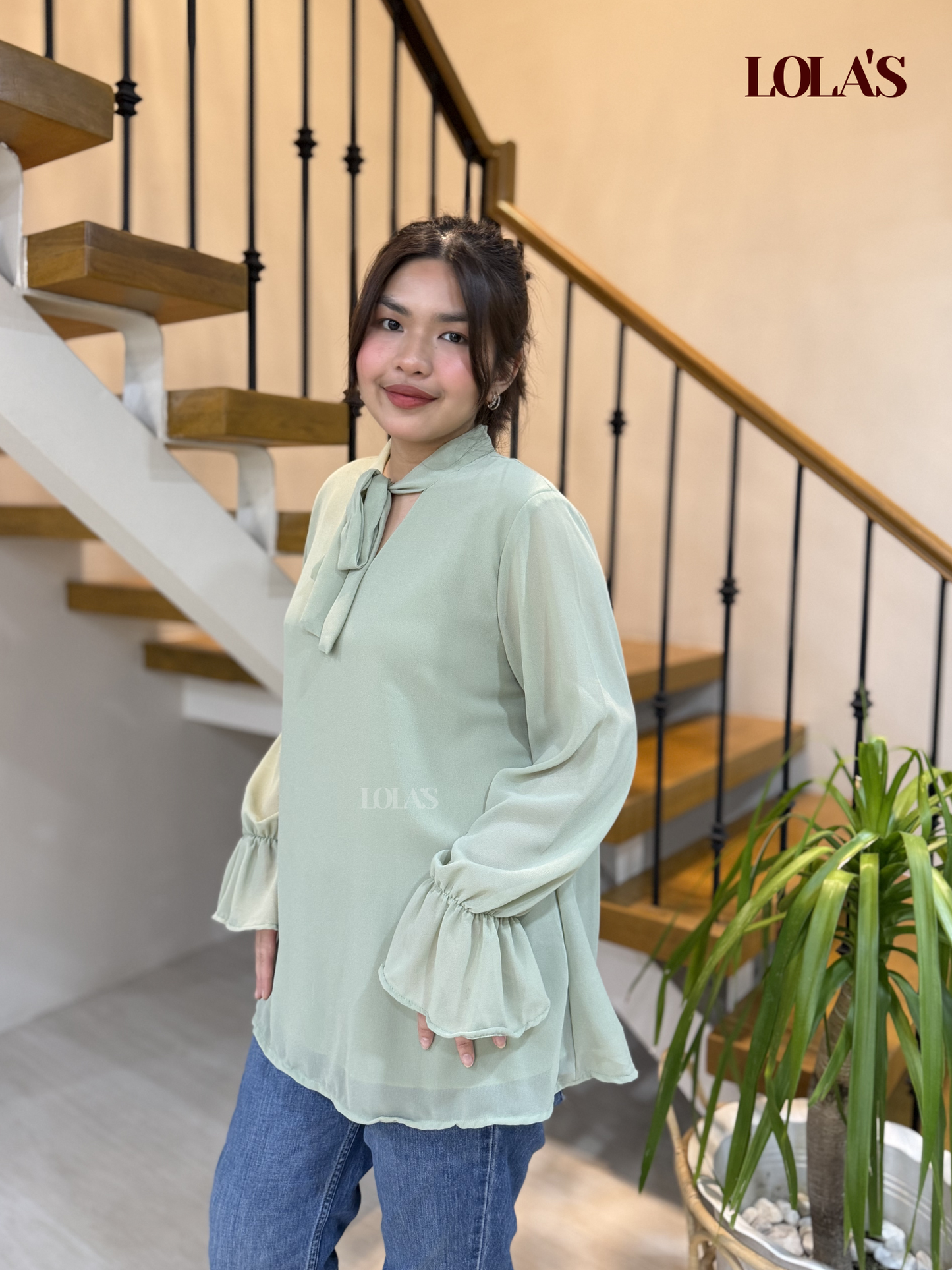 Mirrele Top (Sage)