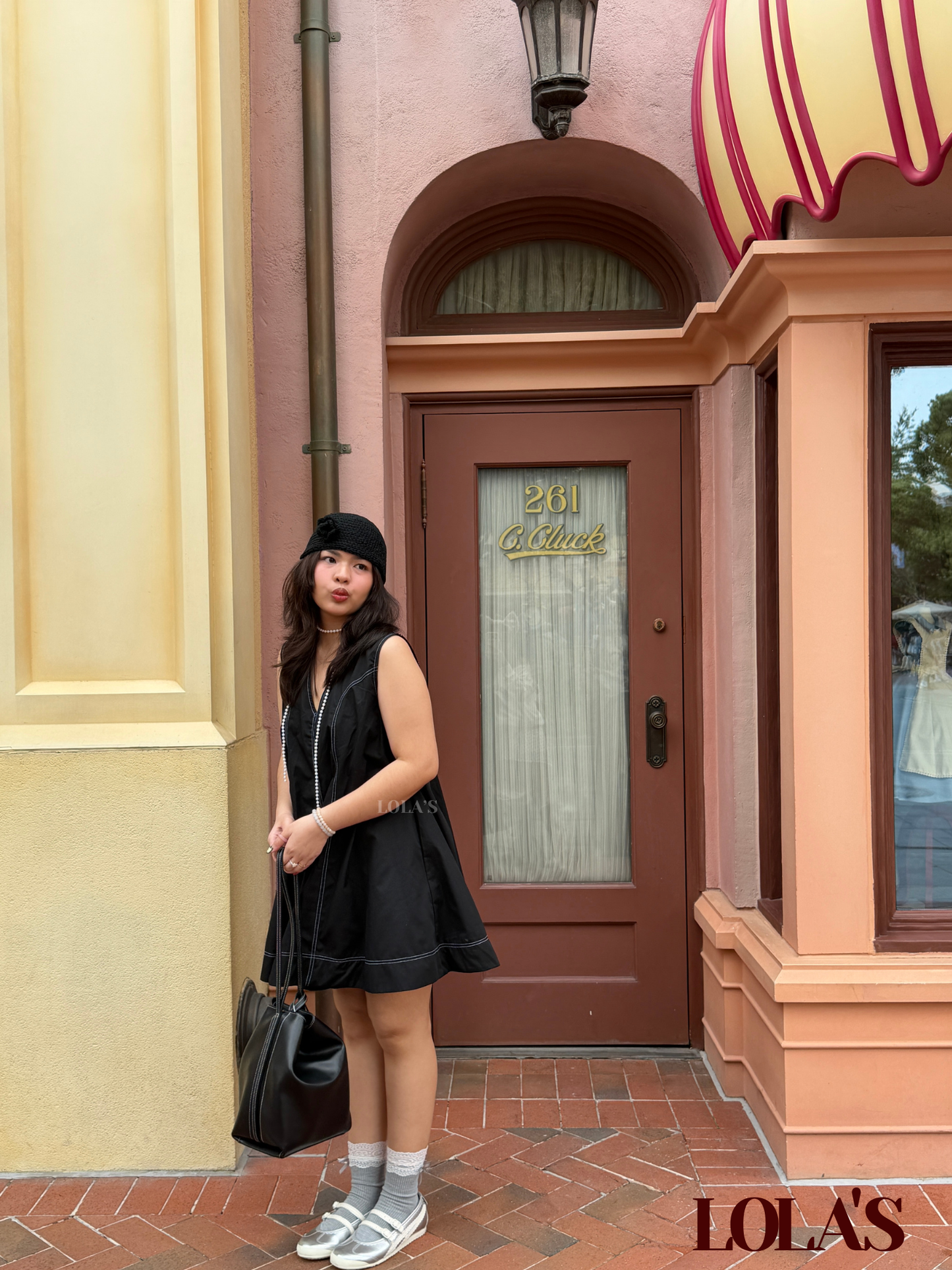 Victoria Dress (Black)