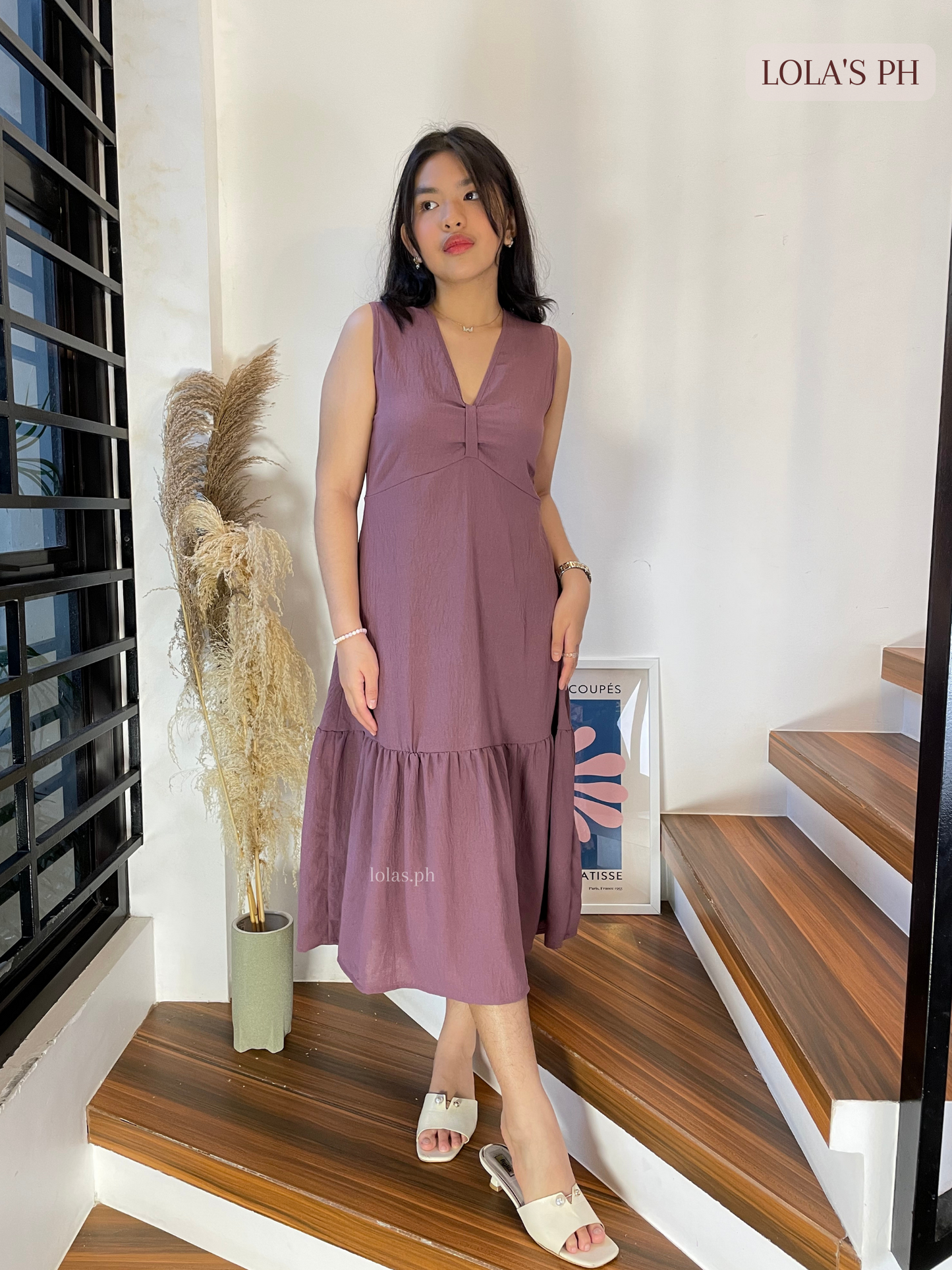 Hyekyo Dress (Dusty Mauve)