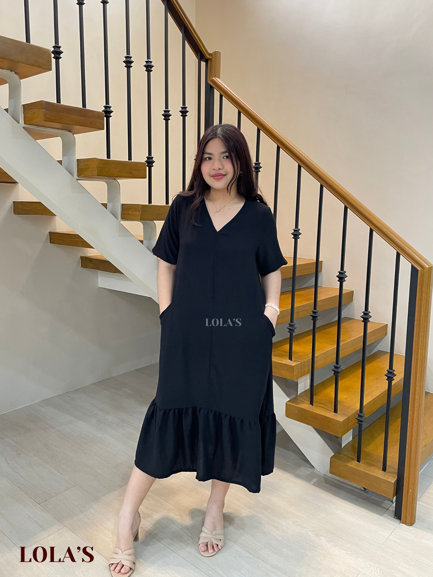 Priscilla Dress (Black)