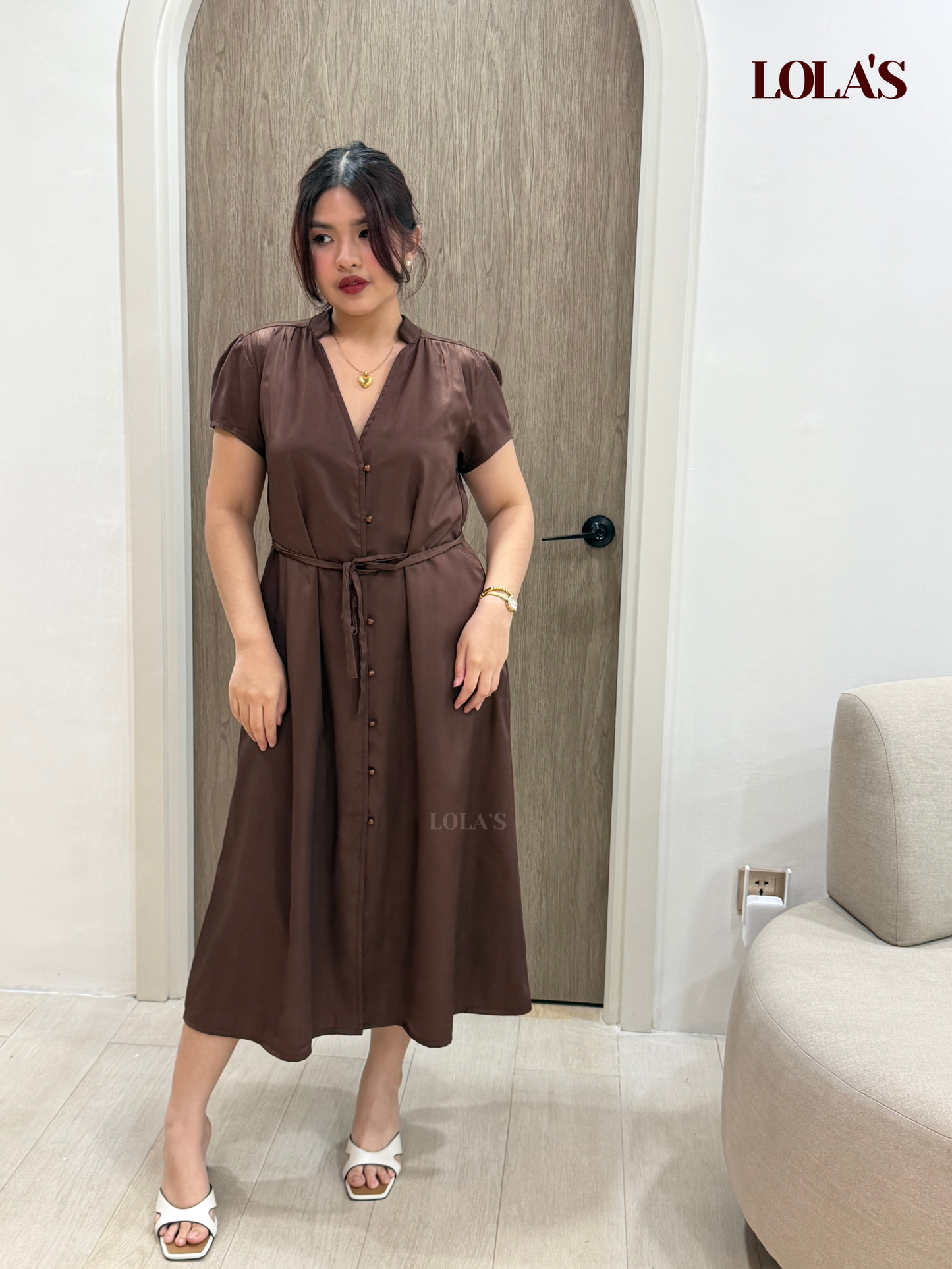Kyle Dress (Chocolate)