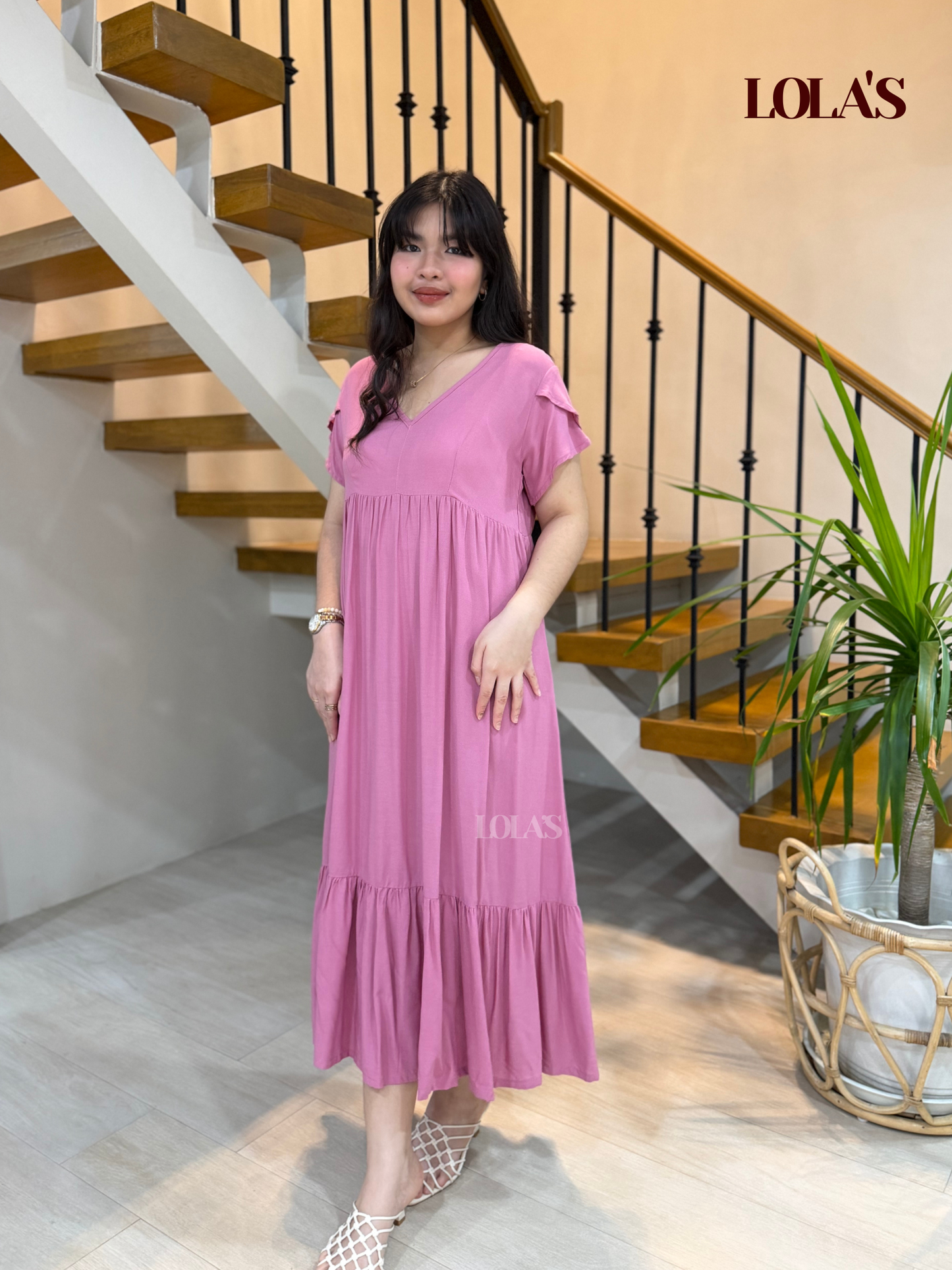 Jane Dress (Dusty Pink)