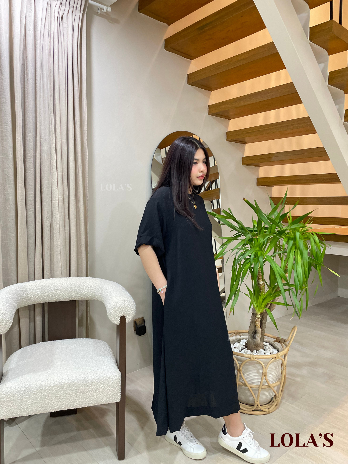 Luna Dress (Black)