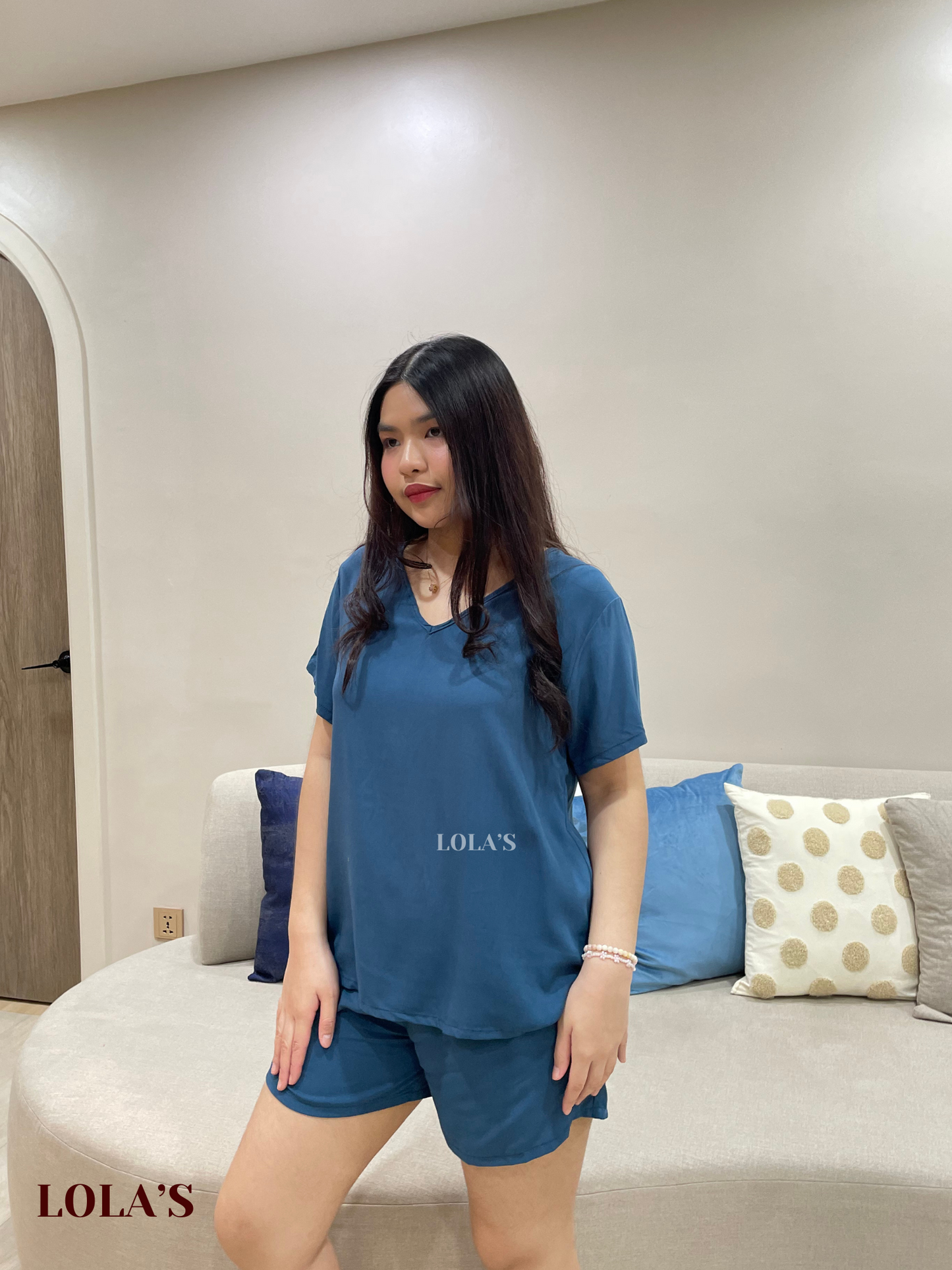 Terno Loungewear Coordinates (Blue Green)