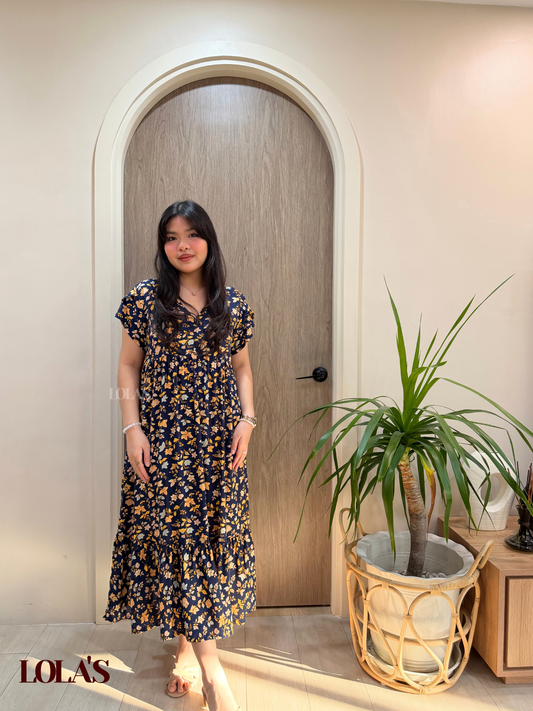 Jane Dress (Autumn Leaves)