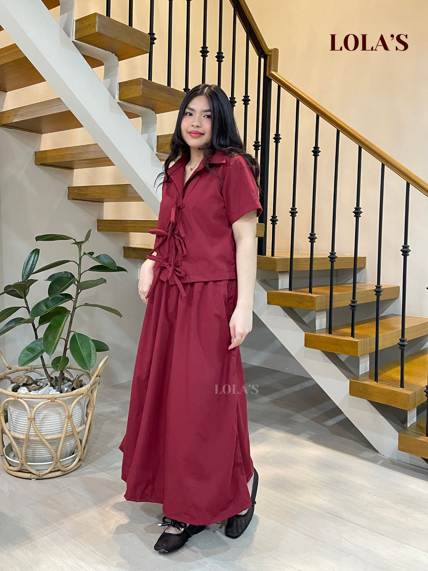Sloane Coords (Wine Red)