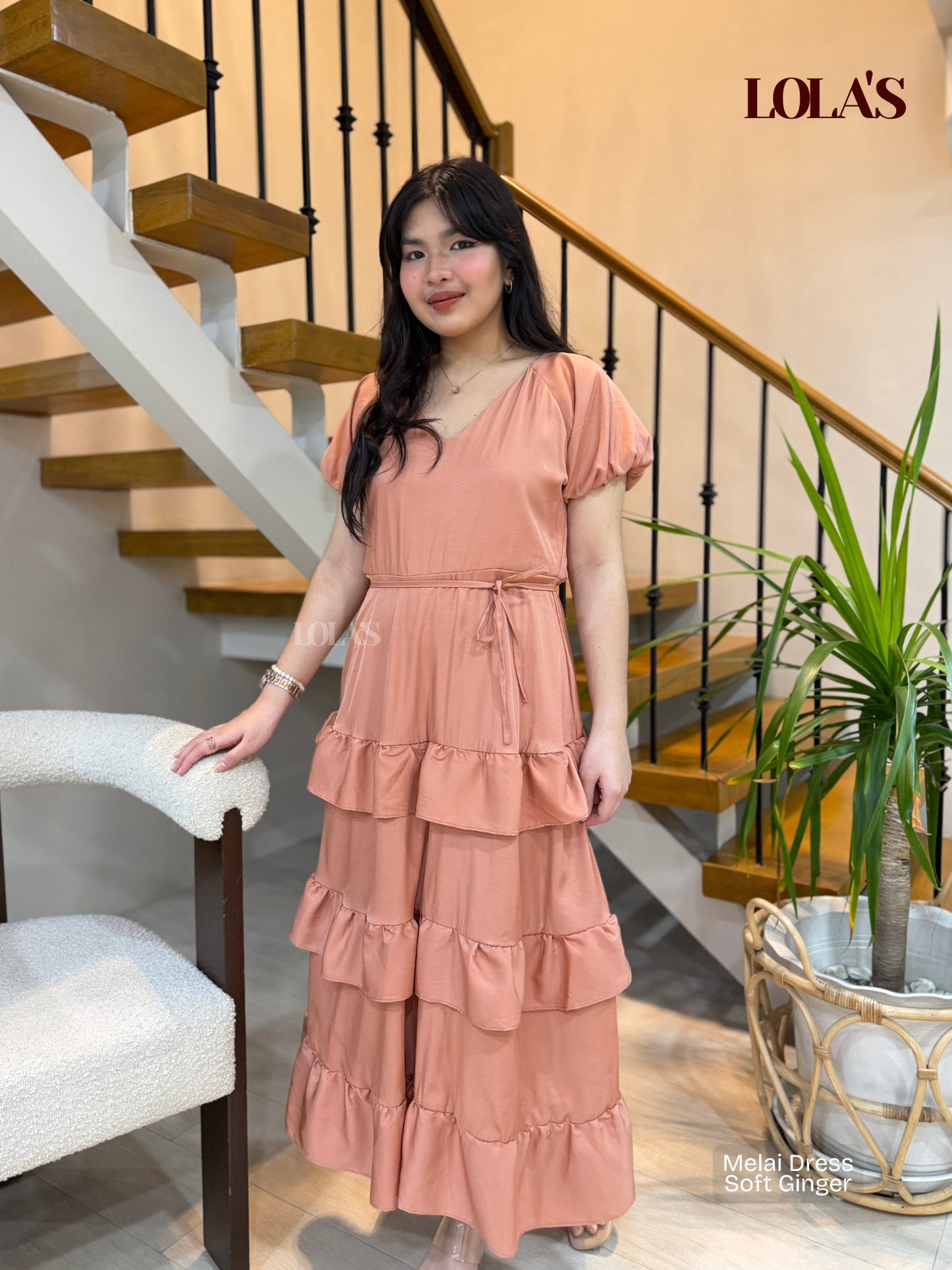 Melai Dress (Soft Ginger)