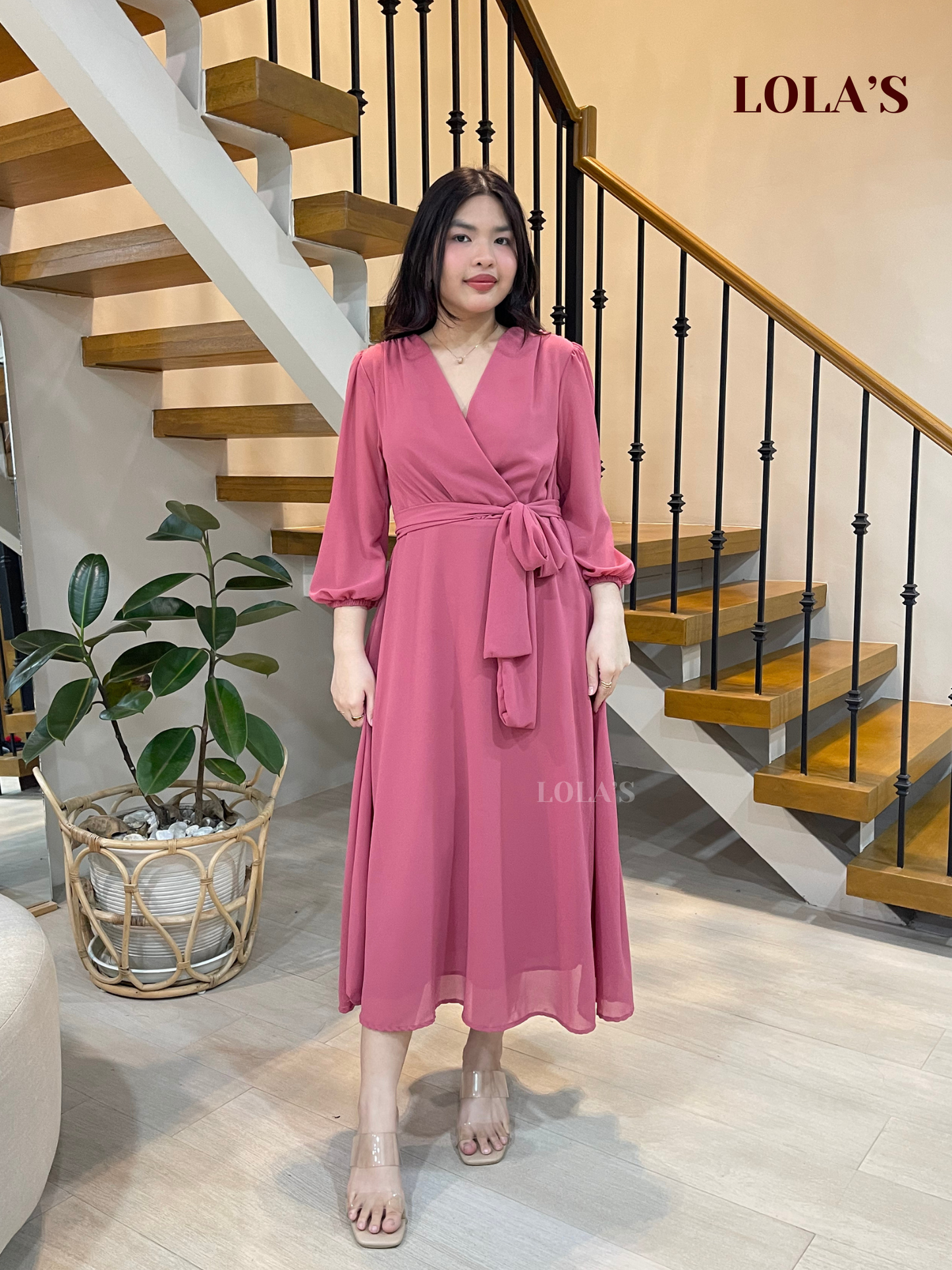 Paula Dress (Rouge)