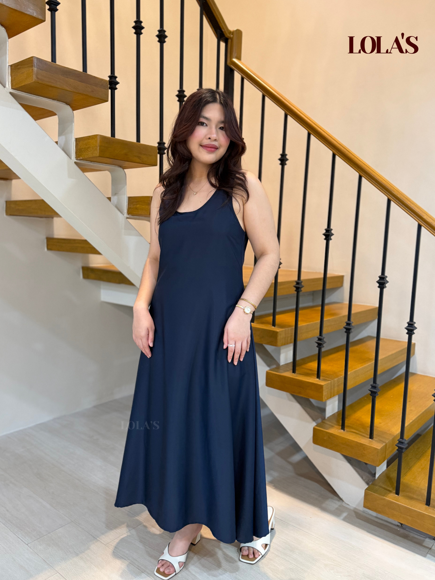 MIranda Dress (Navy Blue)