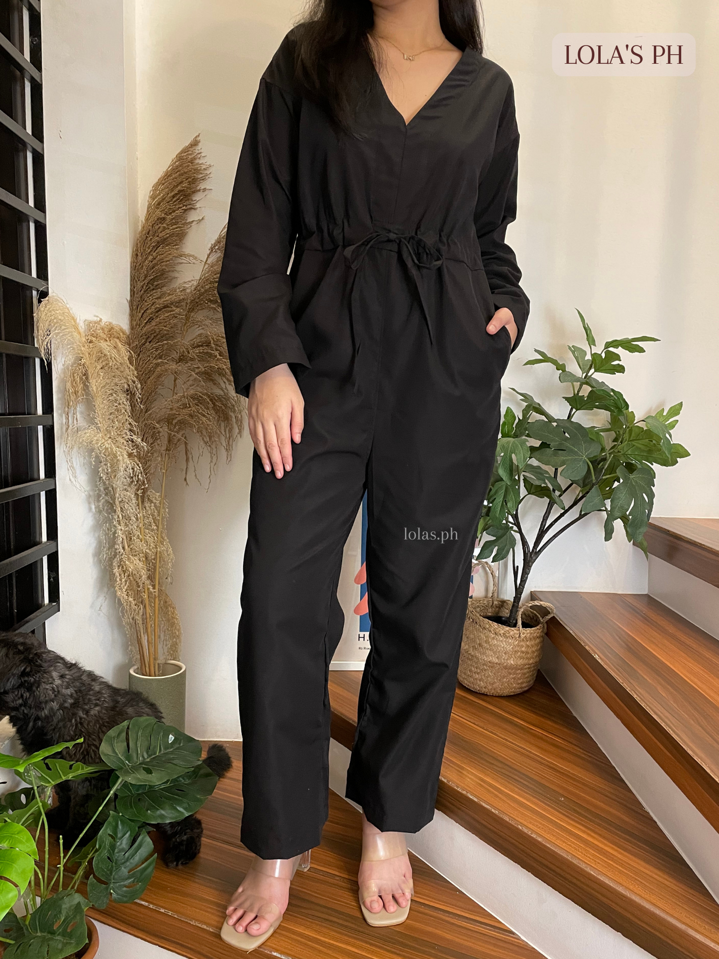 Farrah Jumpsuit (Black)