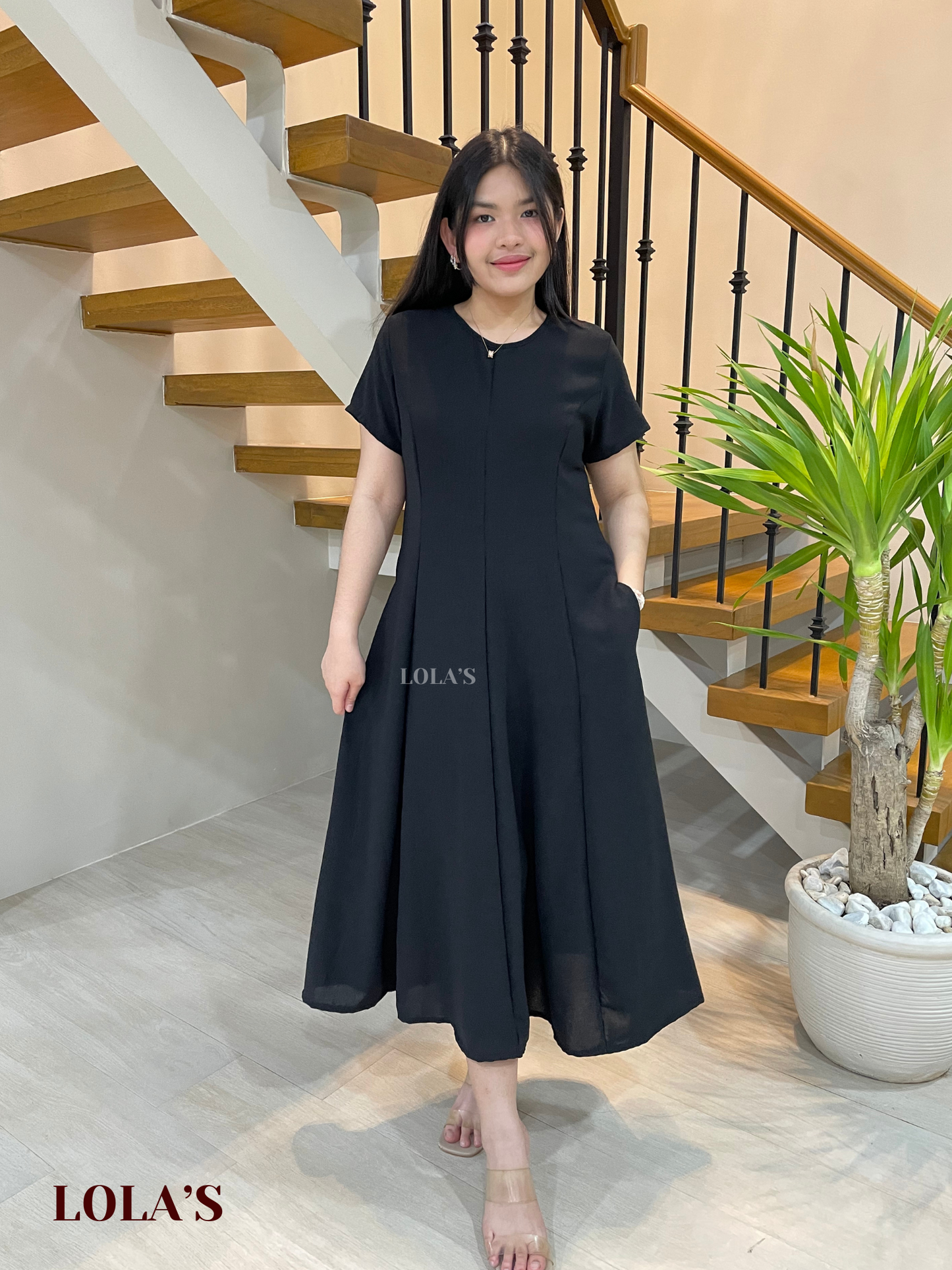 Kathleen Dress (Black)