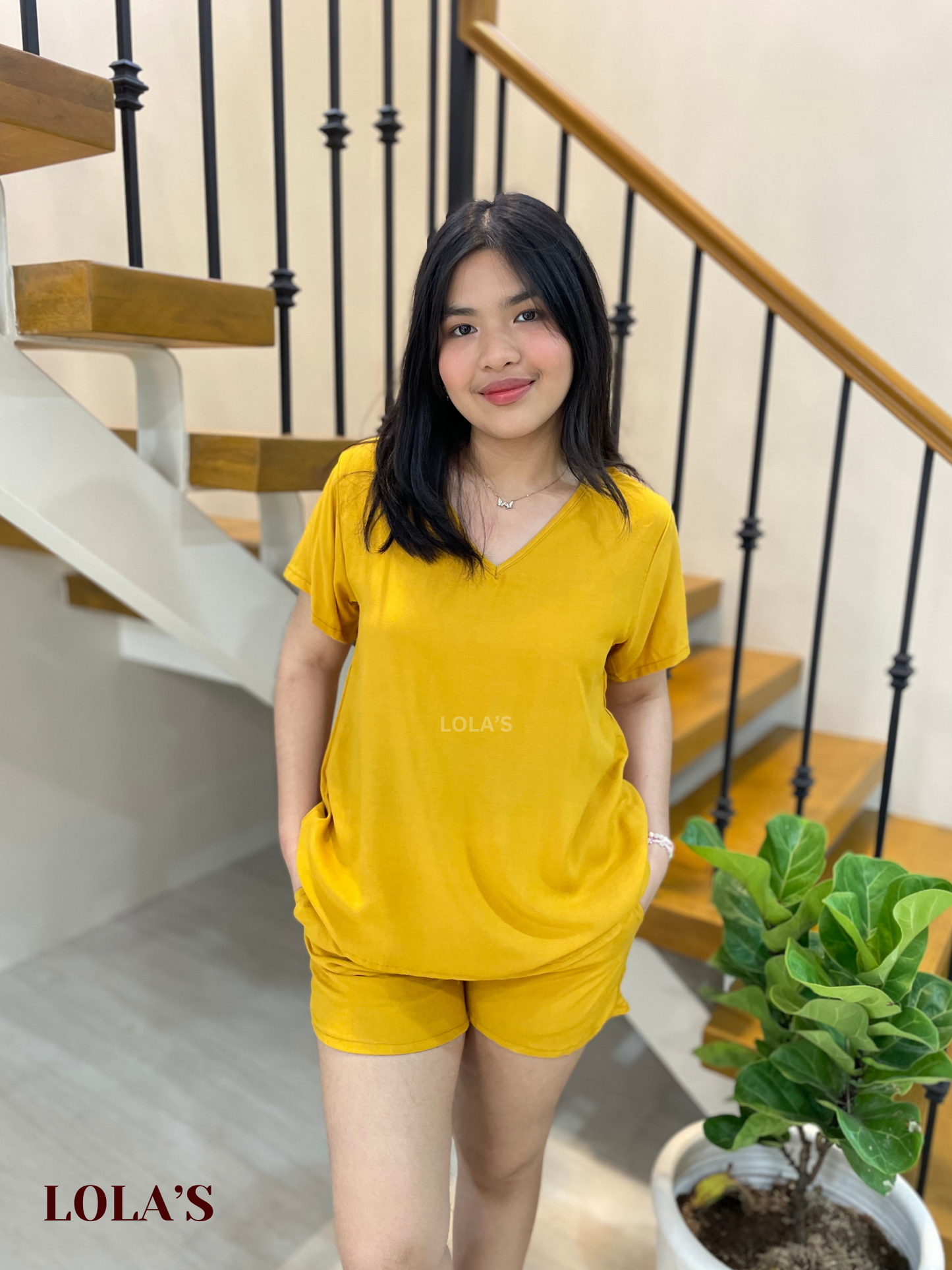 Terno | Loungewear Corodinates (Mustard)