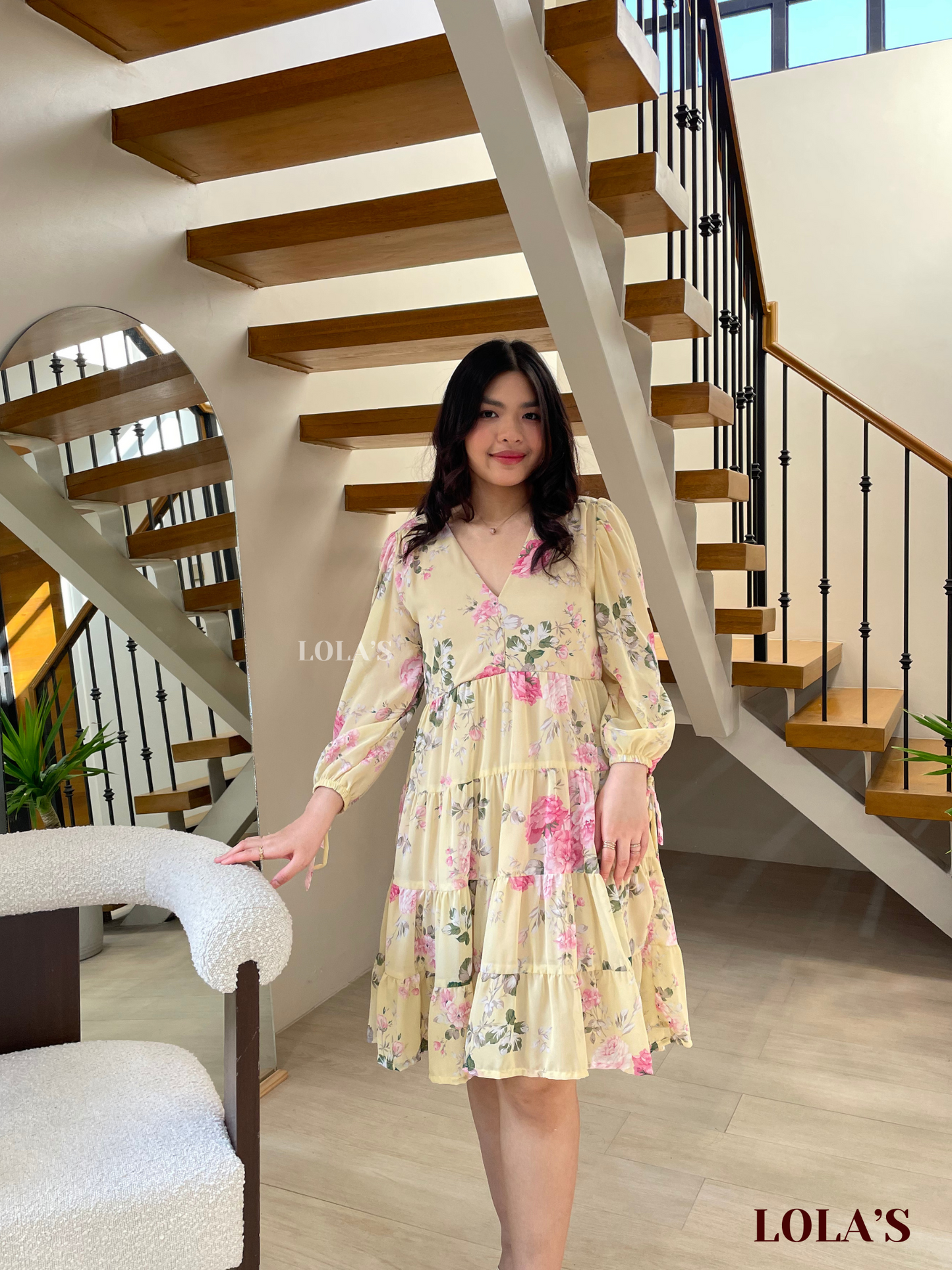Diana Dress (Summer Garden)