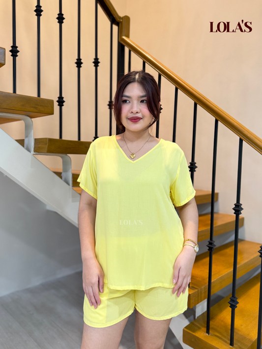 Terno | Loungewear Coordinates (Lemon)