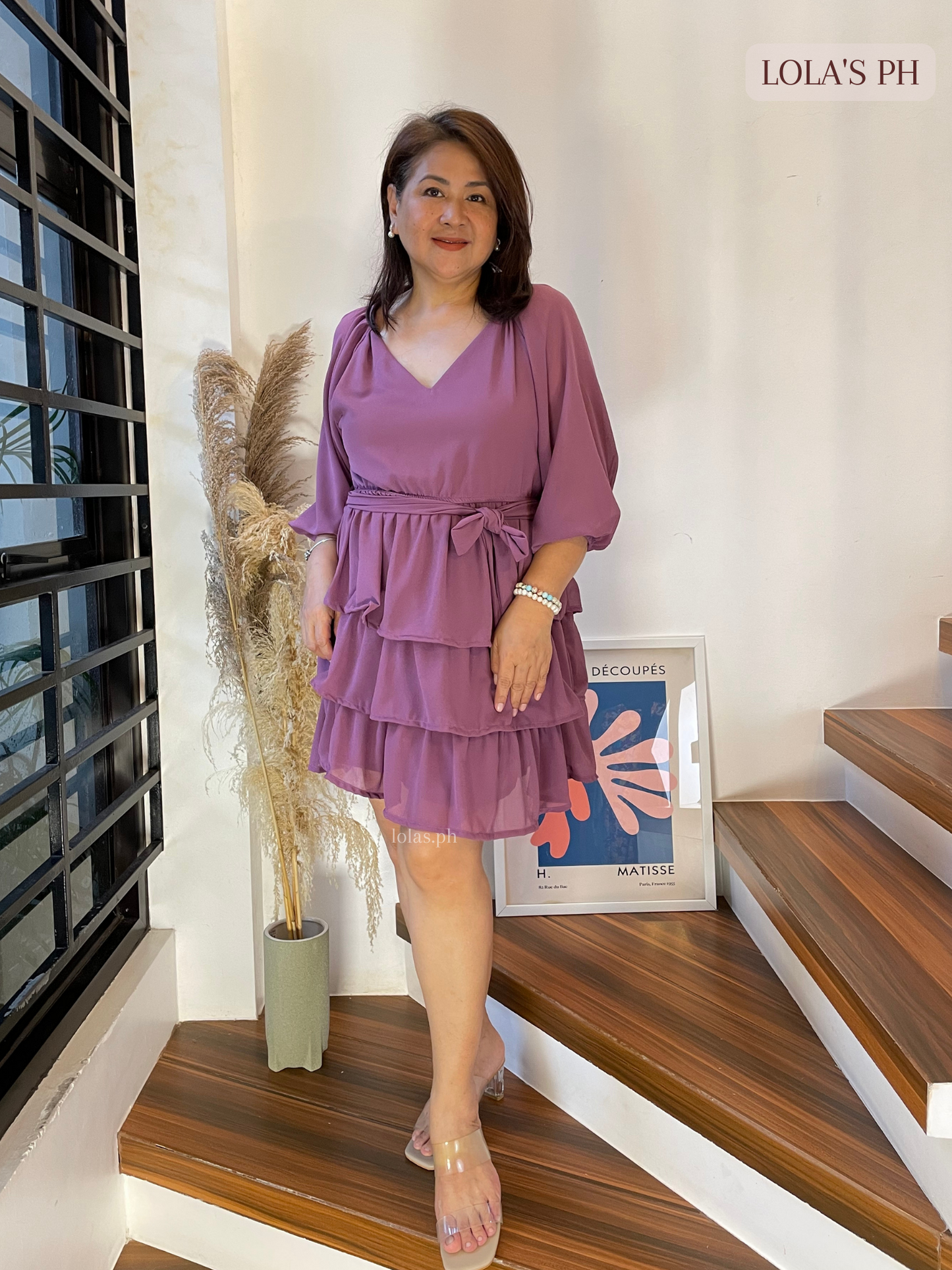 Mathilda Dress (Wildberry)